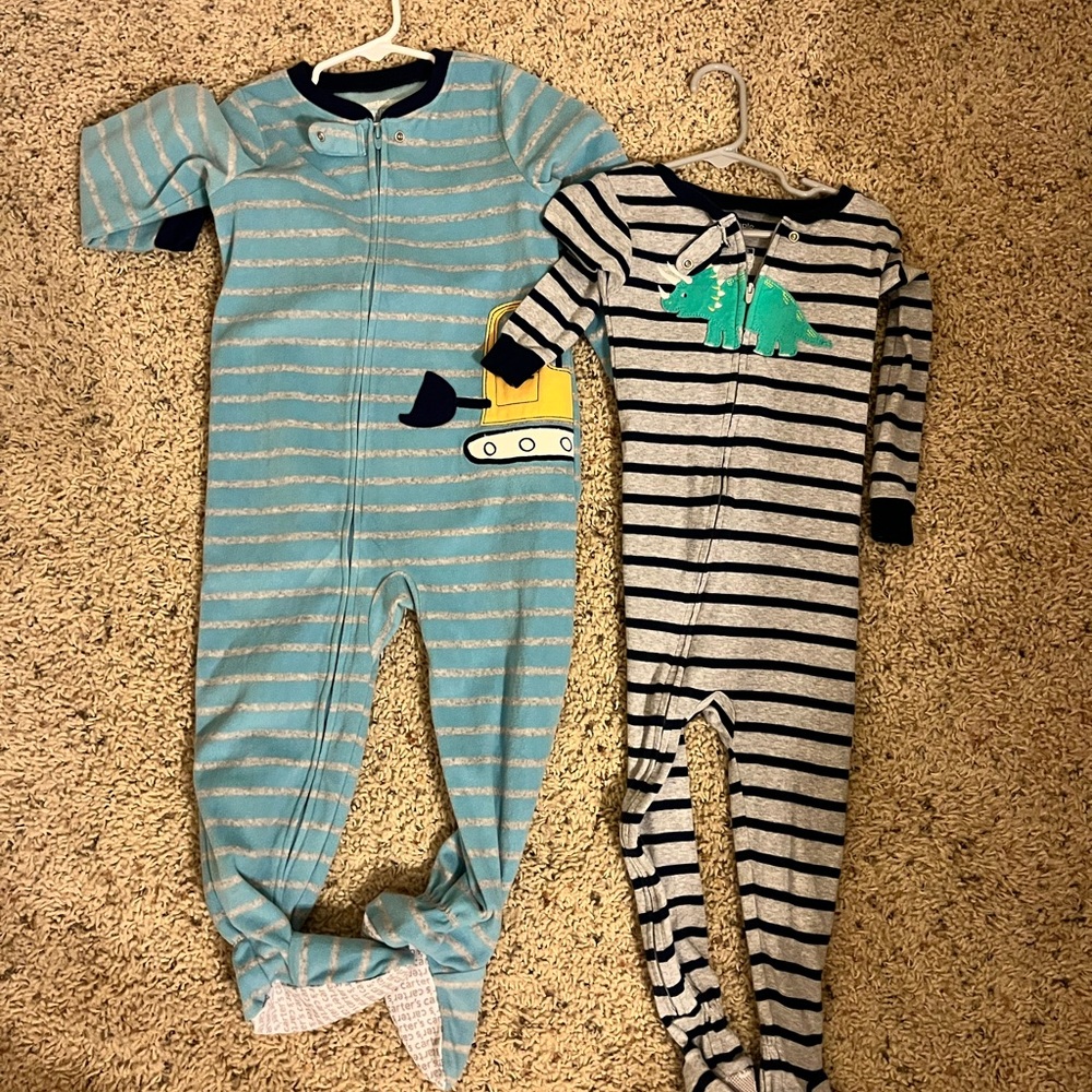 Boys footie pajama bundle